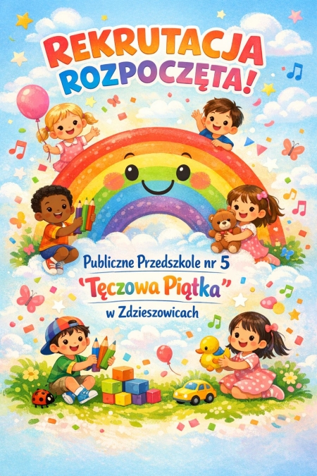 Rekrutacja do przedszkola. Zaproszenie rodziców i dzieci do naszego optymistycznego przeds
