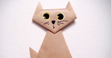 Wykonujemy kotki z origami